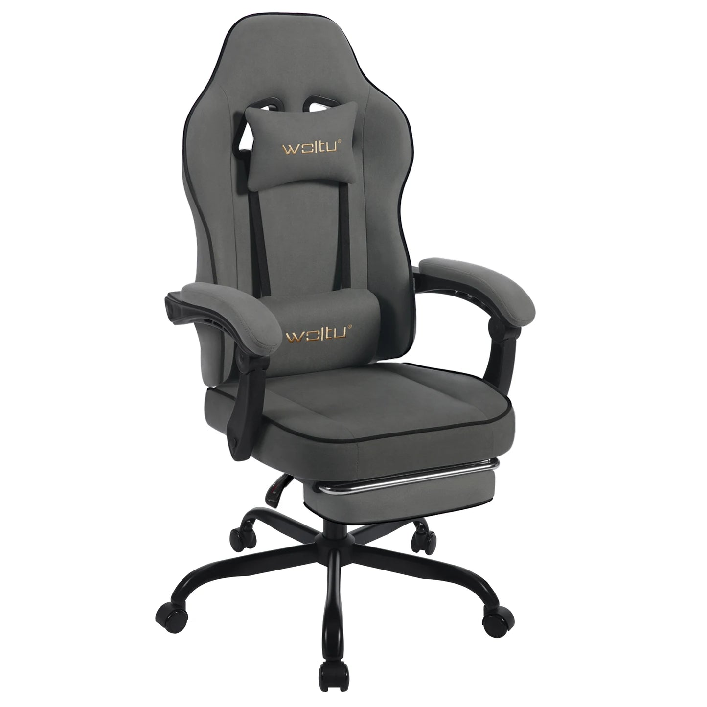 🎮 WOLTU Ergonomiczne Krzesło Gamingowe z Podnóżkiem 🎮 ✨ Komfort i wsparcie dla graczy i profesjonalistów – idealne do gier i pracy! ✨