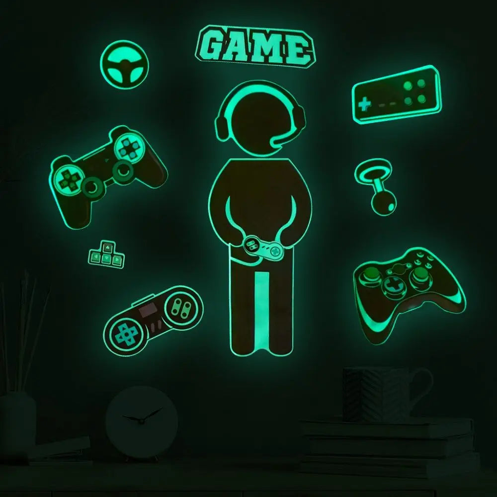 Luminous Moon 3D Wall Stickers 🌙✨ – Świecące w Ciemności Naklejki na Ścianę z Kosmicznym Motywem! 🚀🌌